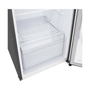 LG Hladnjak sa zamrzivačem u gornjem dijelu, DoorCooling+™ tehnologija, kapacitet 266L, Prikaz detalja ladice, GTBV20PYZJD, thumbnail 3