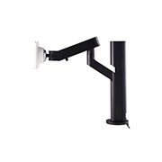 LG Ergo Stand, bočni prikaz s visinom podešenom prema dolje, EG800BW, thumbnail 6