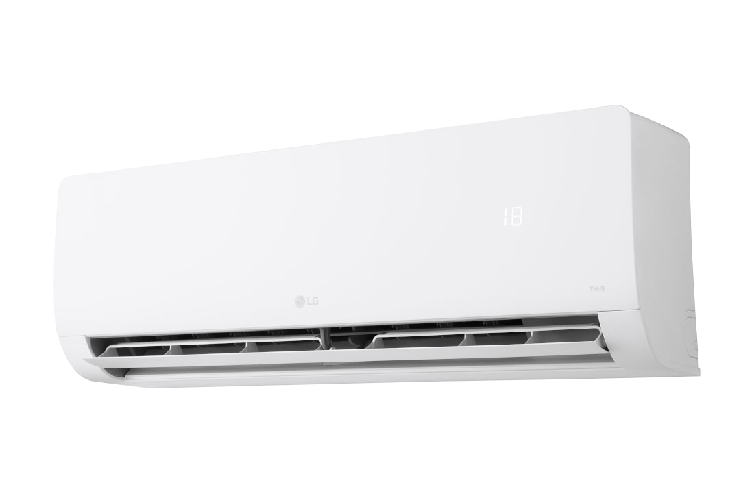 LG DUALCOOL Pro, Brzo grijanje i hlađenje, 3,5 kW Split klima-uređaj, prikaz desne strane otvorenog uređaja, WZ12AWN, thumbnail 9