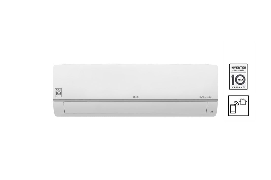 LG DUALCOOL (R32) DUAL Inverter 6,6 kW, tihi rad, samočišćenje sterilizacijom, Wi-Fi povezivost, PC24SQ