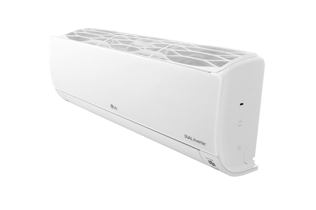 LG DUALCOOL Deluxe - Dual Inverter klima-uređaj od 2,5 kW uklanja 99,9% bakterija, Wi-fi upravljanje na daljinu (ThinQ), Prikaz iz gornje perspektive, DC09RK, thumbnail 12