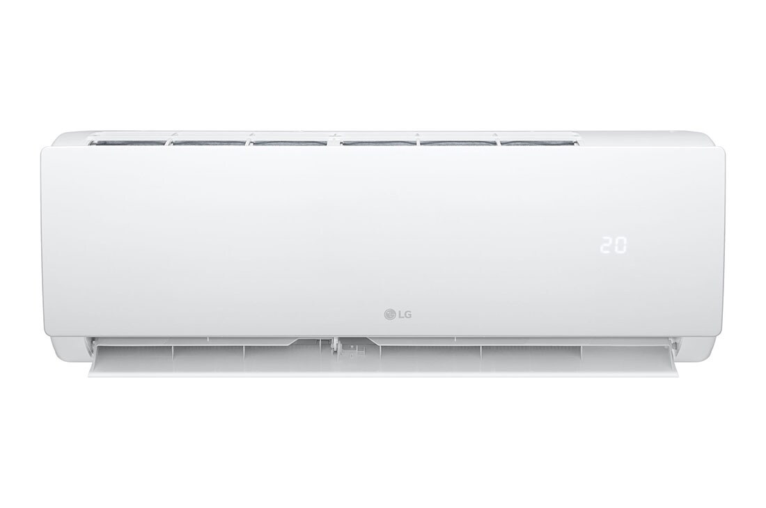 LG DUALCOOL Pro, Brzo grijanje i hlađenje, 7 kW Split klima-uređaj, prikaz otvorenog uređaja s prednje strane, W24TI, thumbnail 2