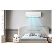 LG 3,5 kW DUALCOOL Special PC Single Split klima-uređaj s jednom unutarnjom jedinicom, lifestyle, PC12SC, thumbnail 15