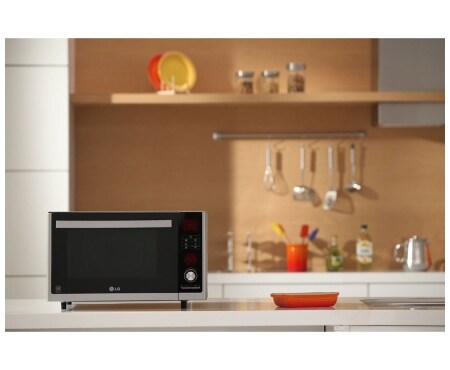 LG Konvekcijska mikrovalna pećnica s Lightwave™ tehnologijom i ugljenim grijačem kapaciteta 32 litre, MJ3281BCS, thumbnail 3