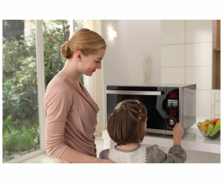 LG Konvekcijska mikrovalna pećnica s Lightwave™ tehnologijom i ugljenim grijačem kapaciteta 32 litre, MJ3281BCS, thumbnail 6