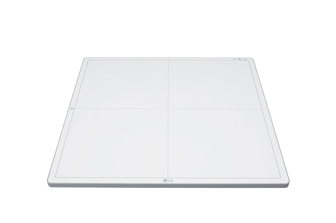 LG Digitalizirani detektor rendgenskih zraka (DXD), Prikaz gornje strane LG digitalnog rendgena 17HK700G-W u bijeloj boji, 17HK700G-WA, thumbnail 4