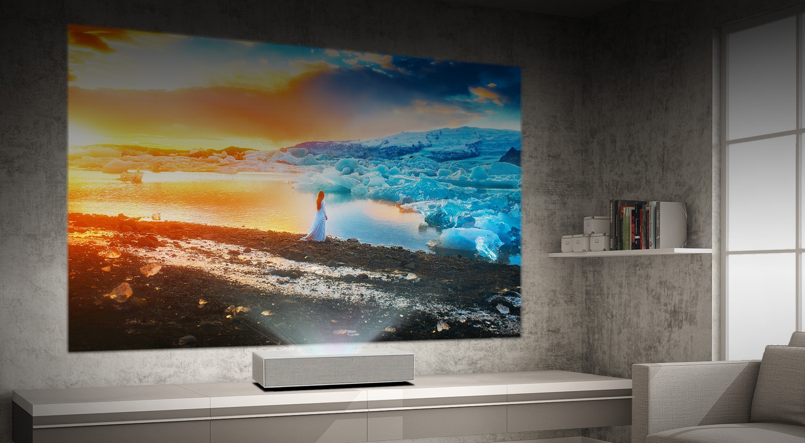 LG CineBeam čini kućno kino jednostavnijim i ugodnijim.