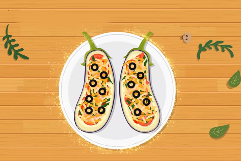 Pizza s patlidžanom