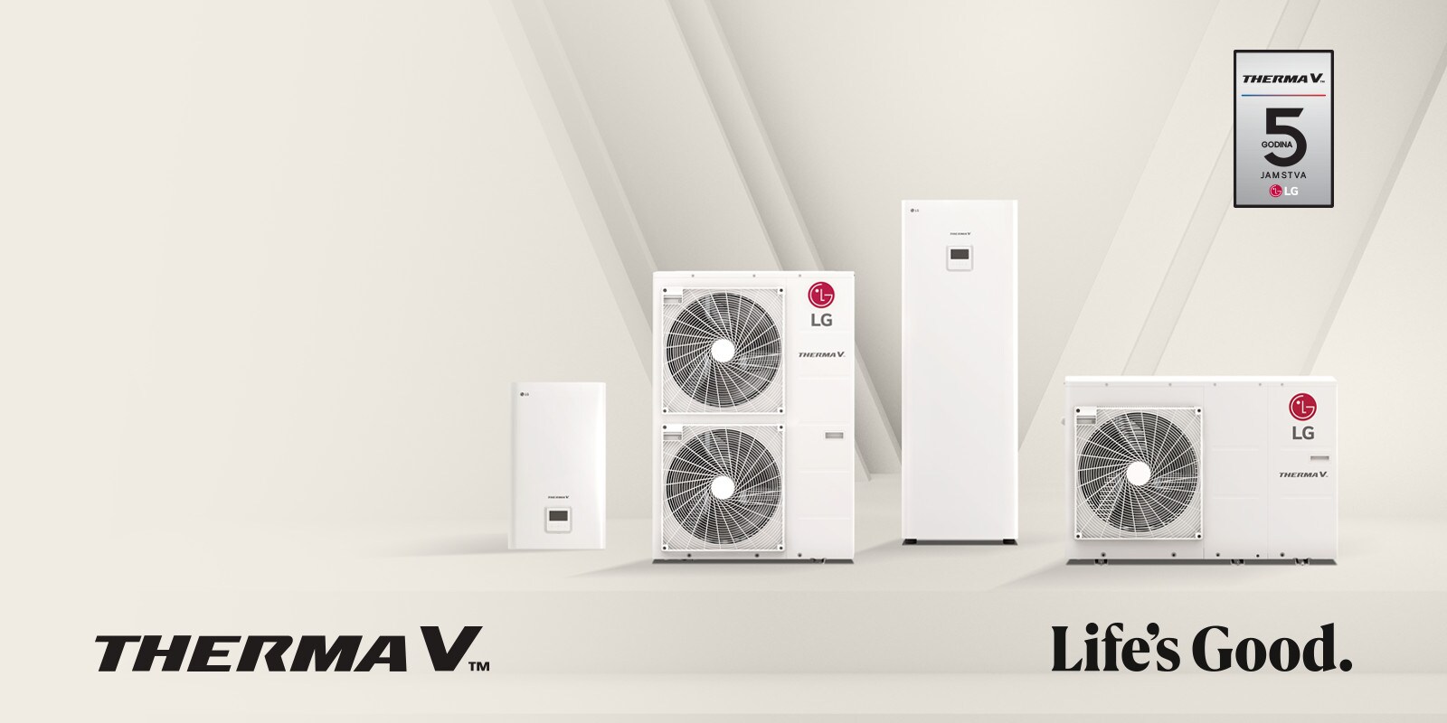 5 godina jamstva uz LG Therma V