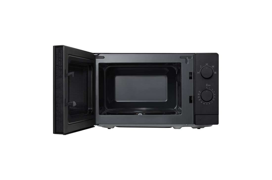 LG Mikrovalna pećnica zapremnine 20 L, Prednji prikaz LG mikrovalne pećnice od 20 L, crne boje MS2082F., MS2082F, thumbnail 2