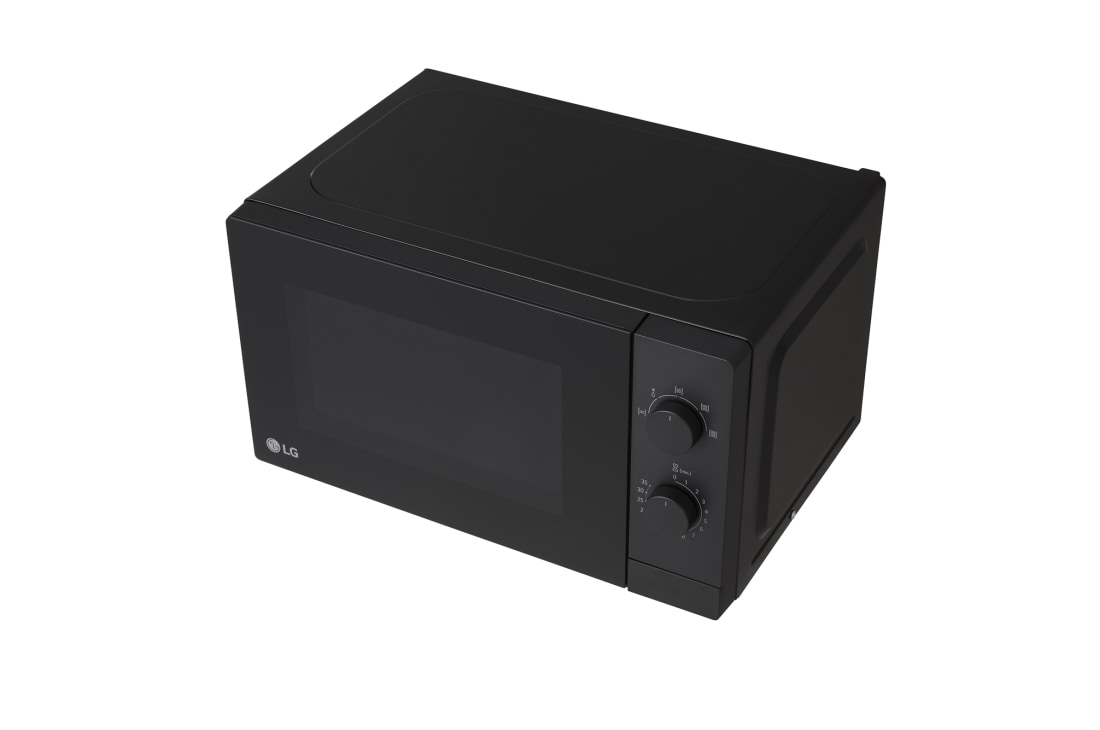 LG Mikrovalna pećnica zapremnine 20 L, Prednji prikaz LG mikrovalne pećnice od 20 L, crne boje MS2082F., MS2082F, thumbnail 3