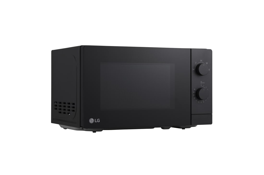 LG Mikrovalna pećnica zapremnine 20 L, Prednji prikaz LG mikrovalne pećnice od 20 L, crne boje MS2082F., MS2082F, thumbnail 6
