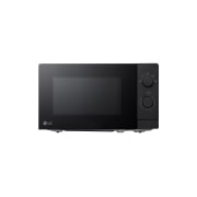 LG Mikrovalna pećnica zapremnine 20 L, Prednji prikaz LG mikrovalne pećnice od 20 L, crne boje MS2082F., MS2082F, thumbnail 1