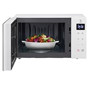 LG Mikrovalna pećnica kapaciteta 20 litara, EasyClean™ premaz, Otvorena prednja vrata s pogledom na hranu, MS2032GASW, thumbnail 3