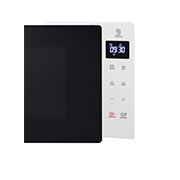 LG Mikrovalna pećnica kapaciteta 20 litara, EasyClean™ premaz, detalja ladice, MS2032GASW, thumbnail 5