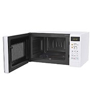 LG Mikrovalna pećnica kapaciteta 20 litara s grillom i tehnologijom Smart Inverter, EasyClean™, bijele boje, left side 90-degree open door, MS2042DW, thumbnail 6