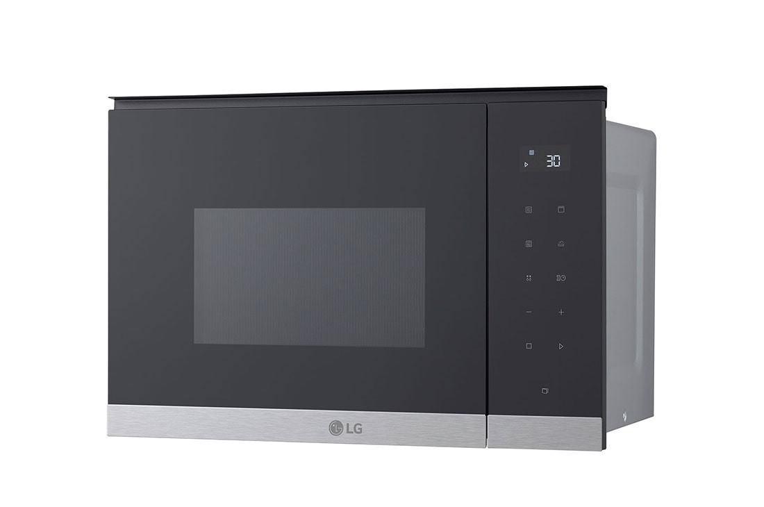 LG Ugradbena mikrovalna pećnica od 25 L s roštiljem, premaz Easy Clean, 900 W, Side View, MG7Z2593D, thumbnail 5