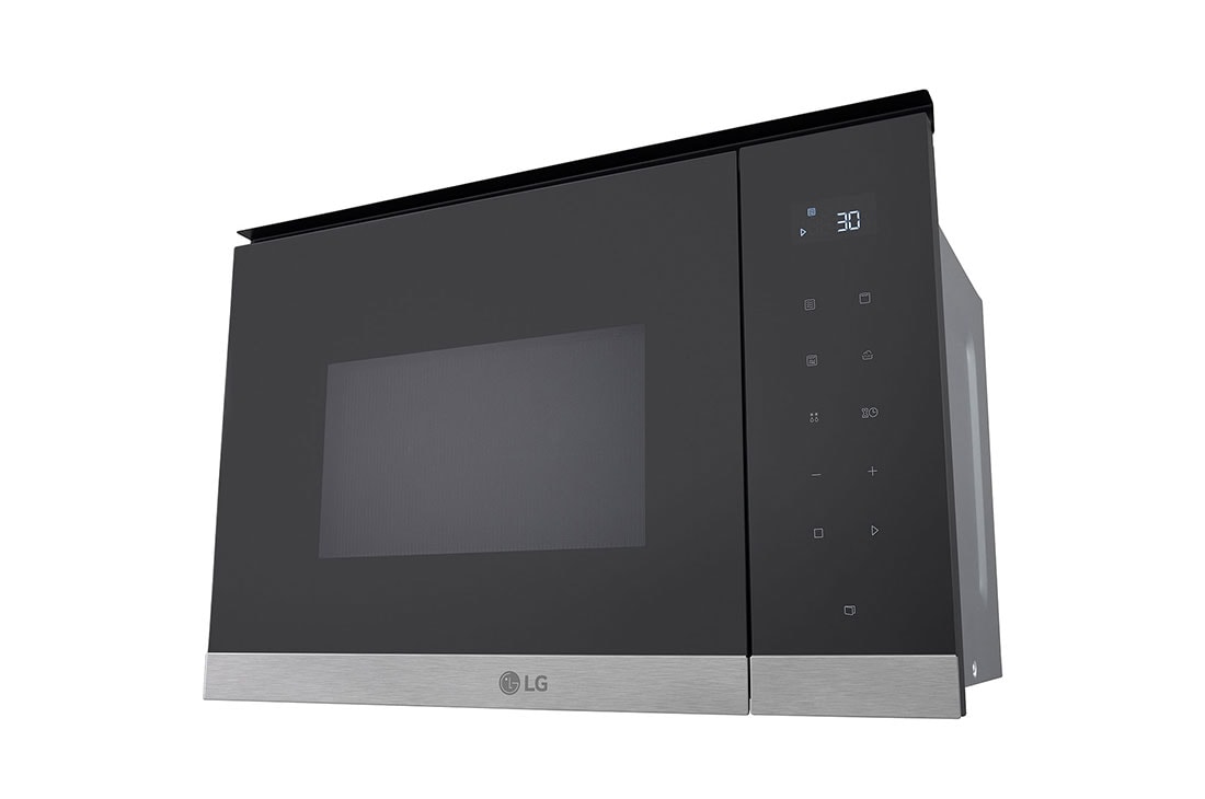 LG Ugradbena mikrovalna pećnica od 25 L s roštiljem, premaz Easy Clean, 900 W, Top perspective view, MG7Z2593D, thumbnail 7