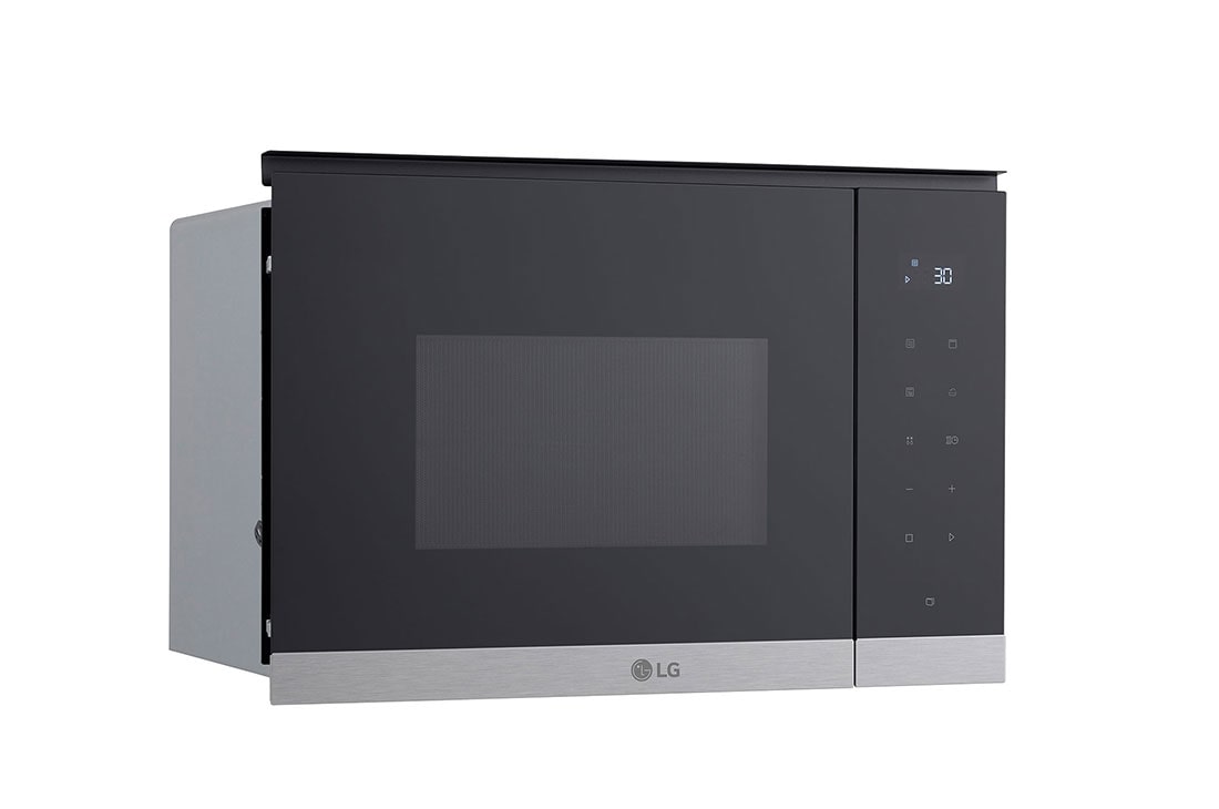LG Ugradbena mikrovalna pećnica od 25 L s roštiljem, premaz Easy Clean, 900 W, Right side view, MG7Z2593D, thumbnail 8