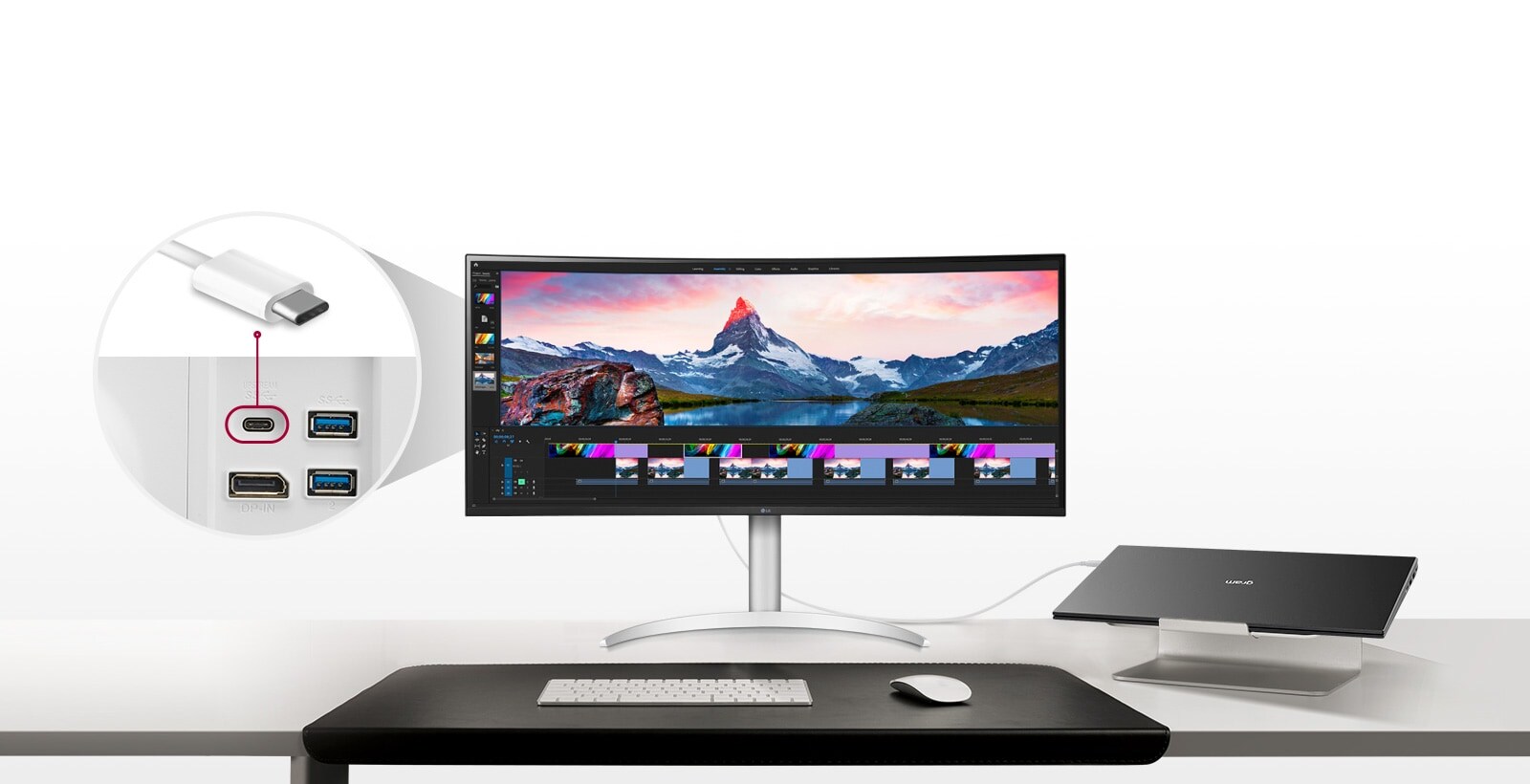 USB Type-C™ omogućuje jednostavno upravljanje i povezivanje