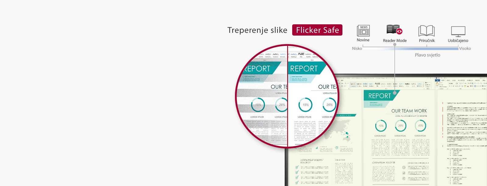 Slika za Flicker Safe i Reader Mode
