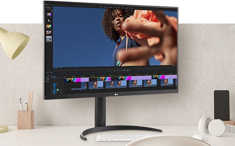 Iskusite zapanjujuću vizualnu jasnoću i živopisne boje s monitorom LG UltraFine 4K HDR.