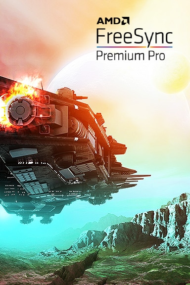 Ovo je slika svemirskog broda. Polovica slike se prekida i trza za razliku od drugog dijela.