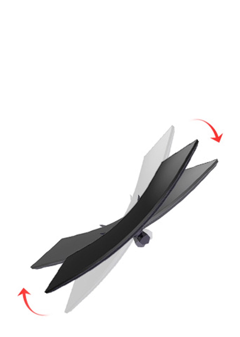 Monitor se može okrenuti za ±15˚.