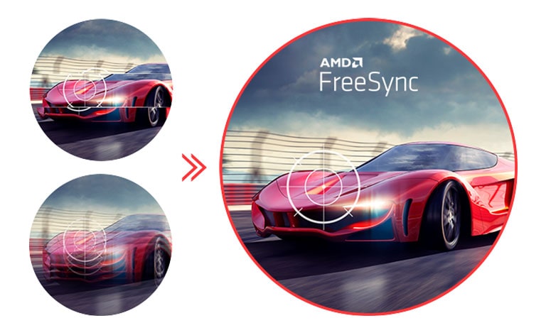 Tehnologija AMD FreeSync omogućuje neometani i brzi pokret.