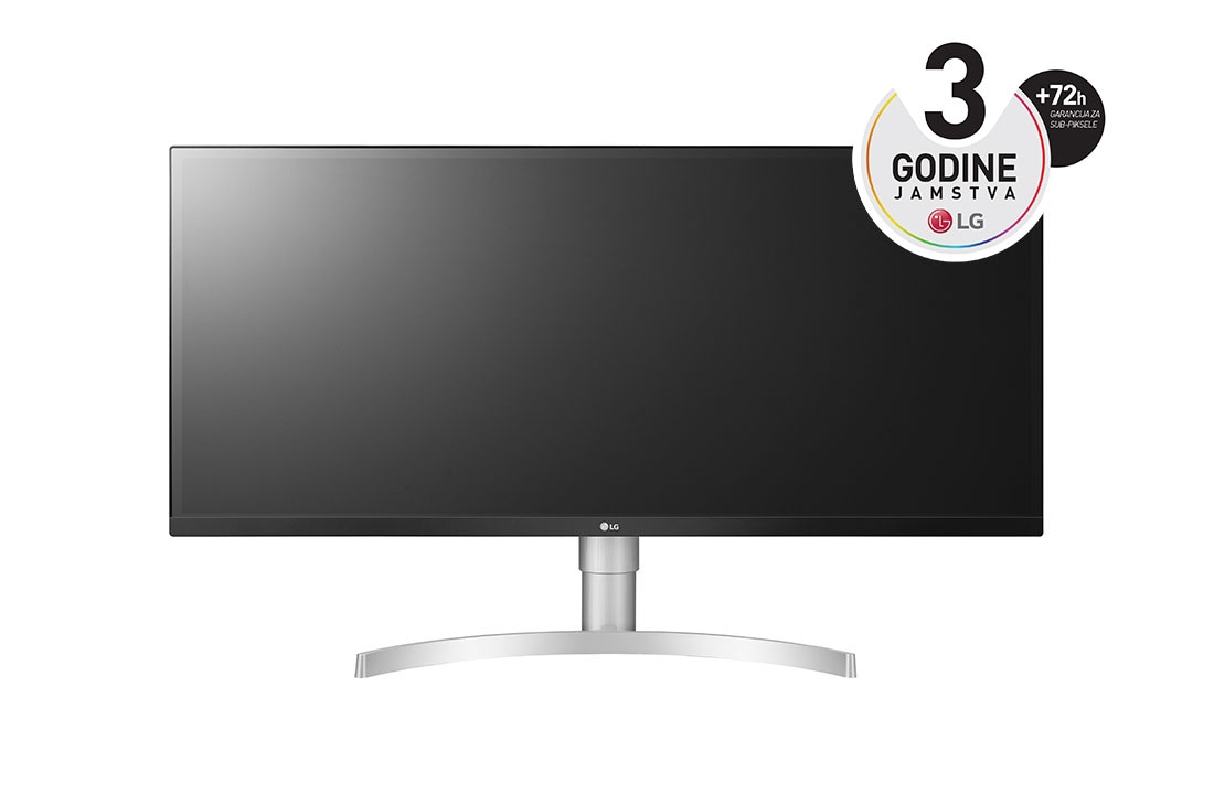 LG 34'' zakrivljeni UltraWide™ QHD (3440 x 1440) Nano IPS monitor, 34WL850-W, 34WL850-W