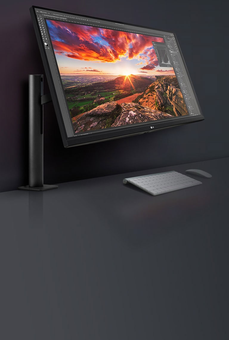 Ergonomski zaslon LG UltraFine™: Osmišljen za vas