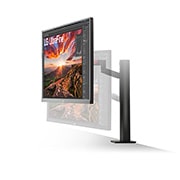 LG 31,5'' UltraFine™ Display Ergo 4K HDR10 monitor, Prikaz izbliza bočne strane, 32UN880-B, thumbnail 4