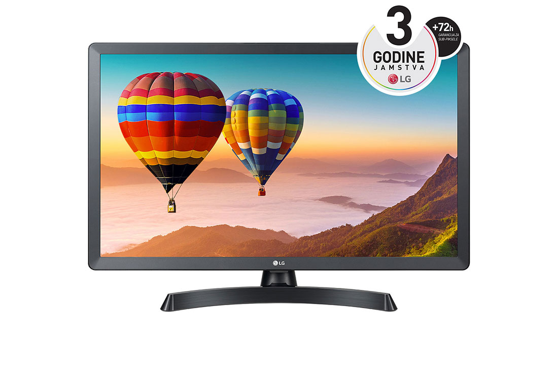 LG 27,5'' TV monitor sa širokim kutom gledanja, prikaz prednje strane, 28TN515S-PZ