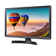 LG 23,6'' TV monitor sa širokim kutom gledanja, prikaz bočne strane iz kuta od +15 stupnjeva, 24TN510S-PZ, thumbnail 2