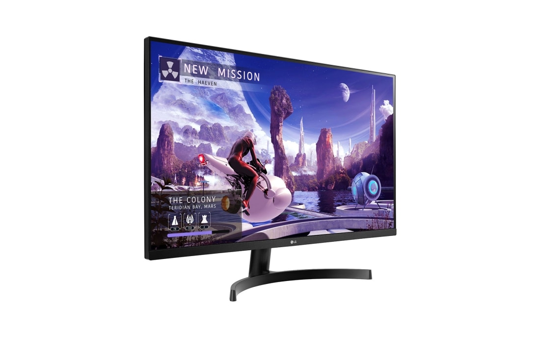 LG 31.5'' QHD IPS monitor s HDR10, AMD FreeSync™ , Prikaz iz perspektive, 32QN600-B, thumbnail 4