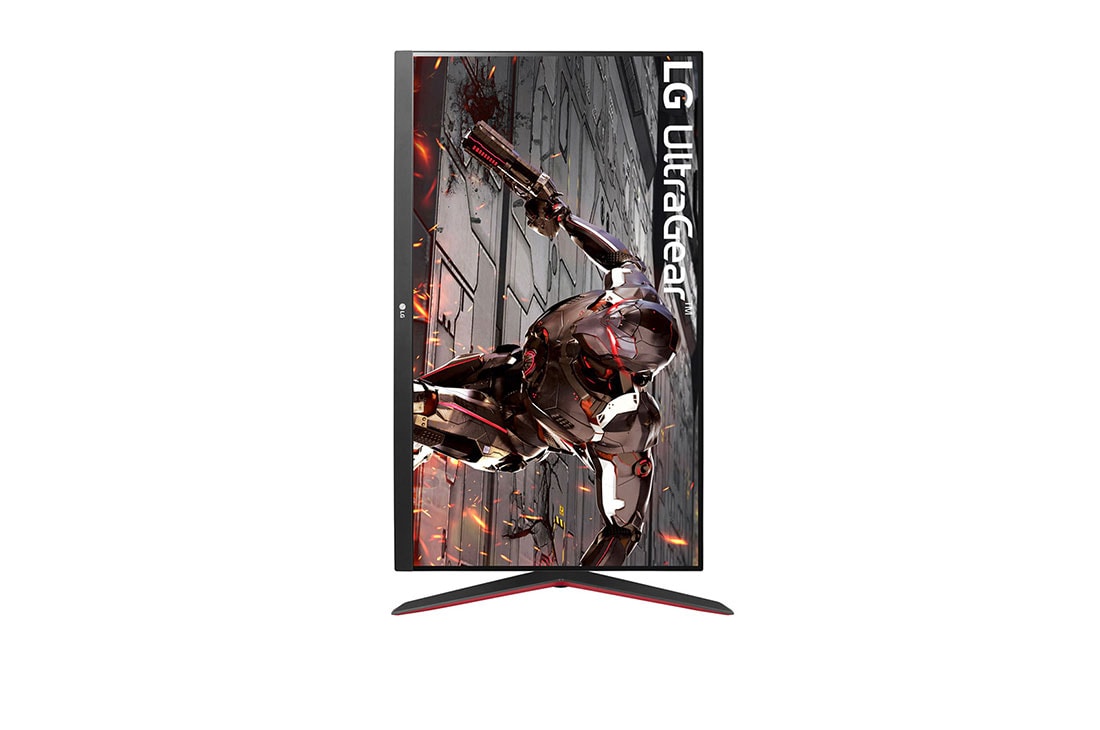 LG 31,5'' Ultragear™ QHD 165Hz gaming monitor s HDR10 i FreeSync™ Premium, stražnji prikaz iz perspektive, 32GN650-B, thumbnail 7