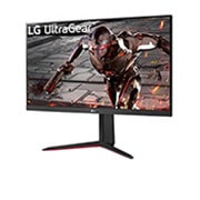 LG 31,5'' Ultragear™ QHD 165Hz gaming monitor s HDR10 i FreeSync™ Premium, prikaz bočne strane iz kuta od +15 stupnjeva, 32GN650-B, thumbnail 2
