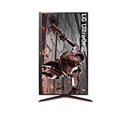 LG 31,5'' Ultragear™ QHD 165Hz gaming monitor s HDR10 i FreeSync™ Premium, stražnji prikaz iz perspektive, 32GN650-B, thumbnail 7