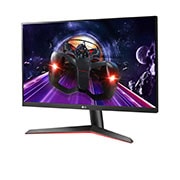LG 23,8'' FHD IPS monitor s AMD FreeSync™ i 1ms MBR, prikaz bočne strane iz kuta od +15 stupnjeva, 24MP60G-B, thumbnail 2