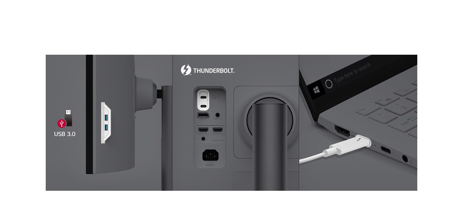 Thunderbolt™ 4 i više portova koji nude jednostavnu kontrolu i povezivost.