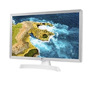 LG 23,6'' TV monitor sa širokim kutom gledanja, prikaz bočne strane iz kuta od +15 stupnjeva, 24TQ510S-WZ, thumbnail 2