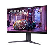 LG 31,5'' QHD IPS UltraGear™ gaming monitor s 1ms vrijeme odziva i NVIDIA G-Sync™ , prikaz bočne strane iz kuta od +15 stupnjeva, 32GQ850-B, thumbnail 2