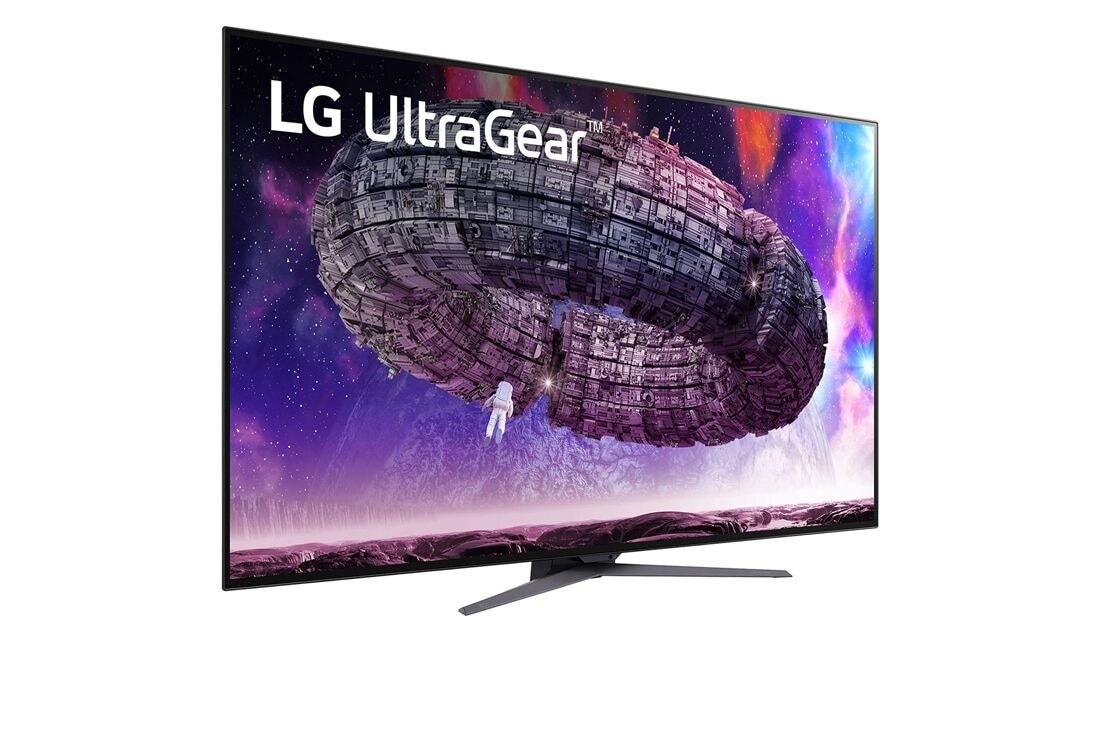 LG 47,5'' 4K UHD OLED UltraGear<sup>TM</sup> gaming monitor s 0,1ms vrijeme odziva i NVIDIA G-Sync™, Prikaz iz perspektive, 48GQ900-B, thumbnail 4
