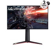 LG 27'' 4K UHD Nano IPS 1ms 144Hz UltraGear<sup>TM </sup>monitor , prikaz prednje strane, 27GN95R-B, thumbnail 1