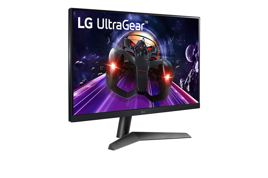 LG Monitor za videoigre od 23,8'' UltraGear™ Full HD IPS 1ms (GtG), Prikaz iz perspektive, 24GN60R-B, thumbnail 4