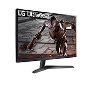 LG Monitor za videoigre UltraGear™ Full HD s 165 Hz, 1ms MBR od 31,5 inča i kompatibilan s tehnologijom G-SYNC® tvrtke NVIDIA®, Prikaz iz perspektive, 32GN50R-B, thumbnail 4