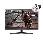 LG Monitor za videoigre UltraGear™ Full HD s 165 Hz, 1ms MBR od 31,5 inča i kompatibilan s tehnologijom G-SYNC® tvrtke NVIDIA®, prikaz prednje strane, 32GN50R-B, thumbnail 1