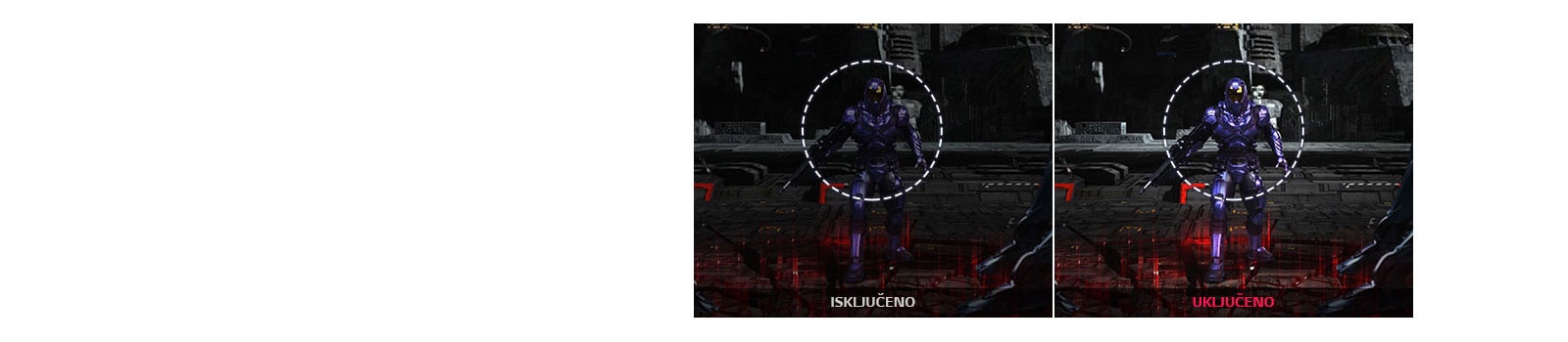 Simulacija značajke Black Stabilizer