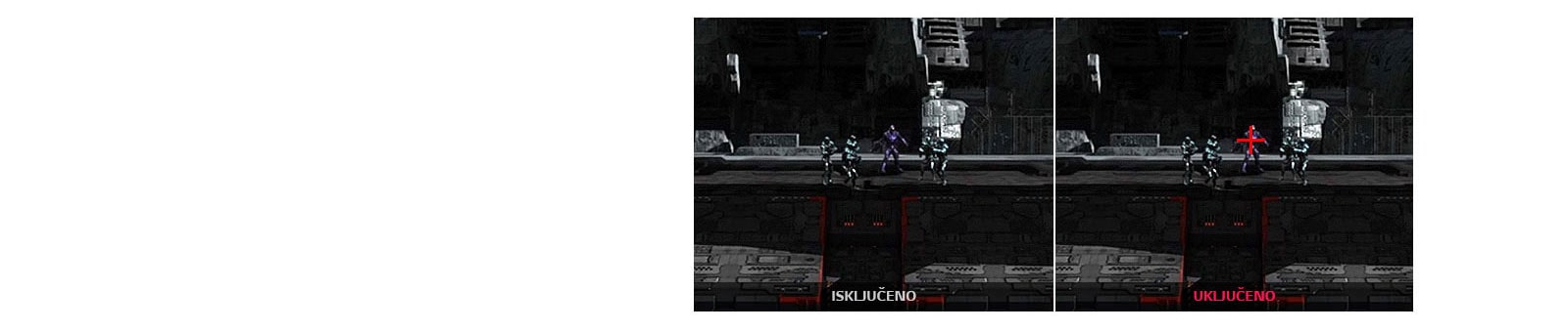 Simulacija značajke Crosshair