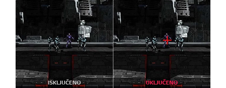 Simulacija značajke Crosshair